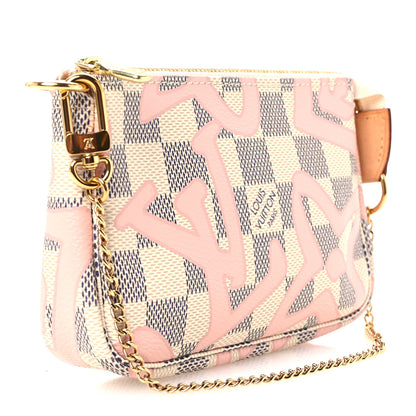 Louis Vuitton Damier Azur Tahitienne Mini Pochette Accessories 3 of 10