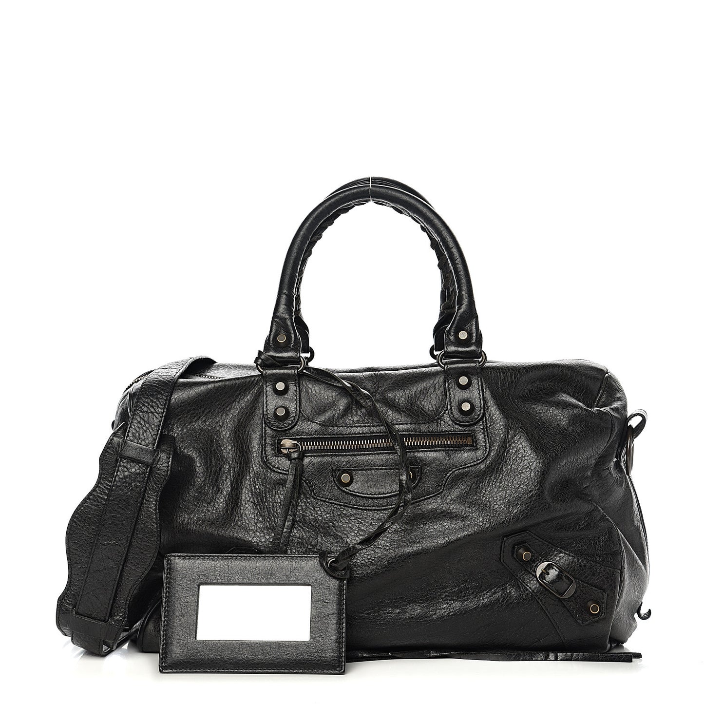Agneau Classic Hardware Polly Black