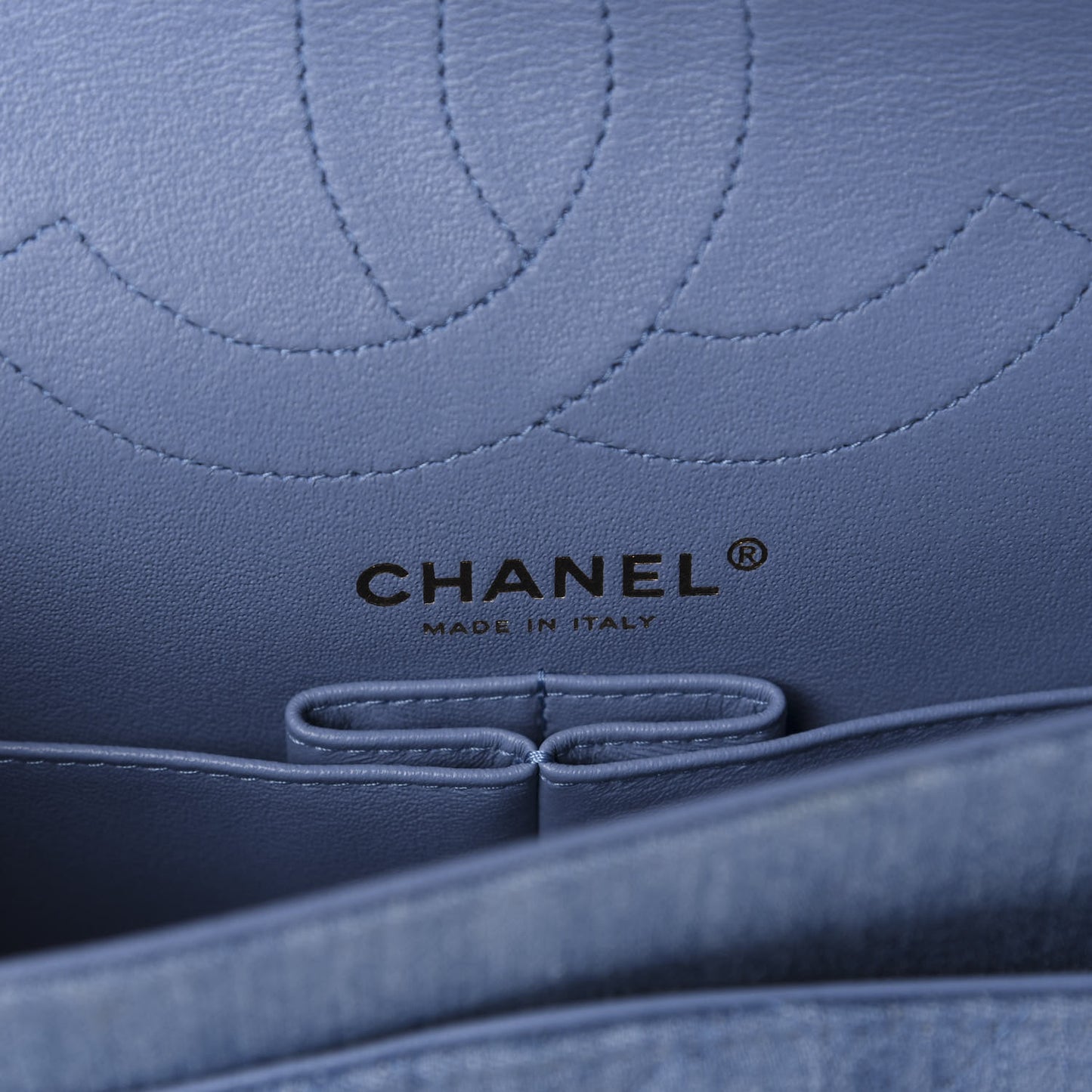 Denim Quilted 2.55 Reissue 225 Flap Light Blue