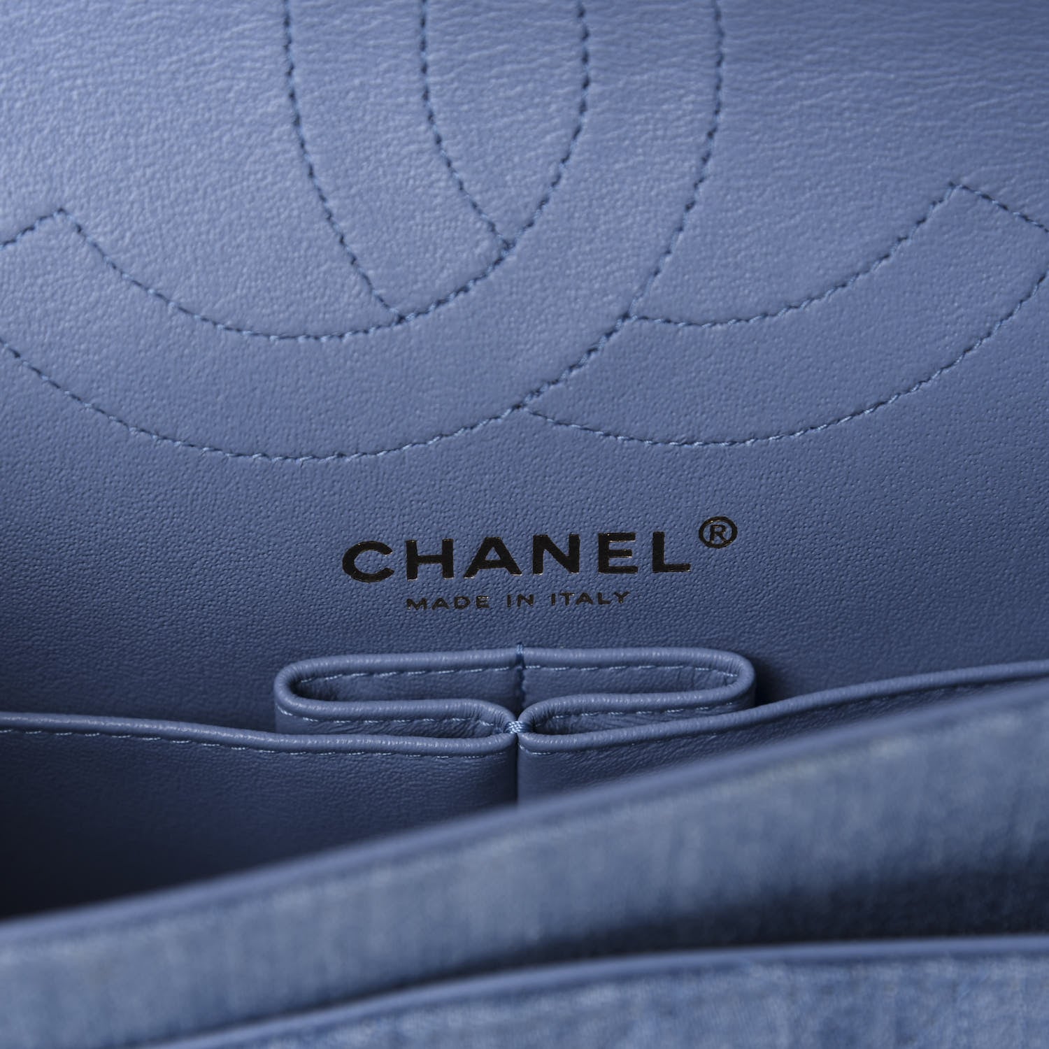 Chanel Denim Quilted 2.55 Reissue 225 Flap Light Blue 8 of 10