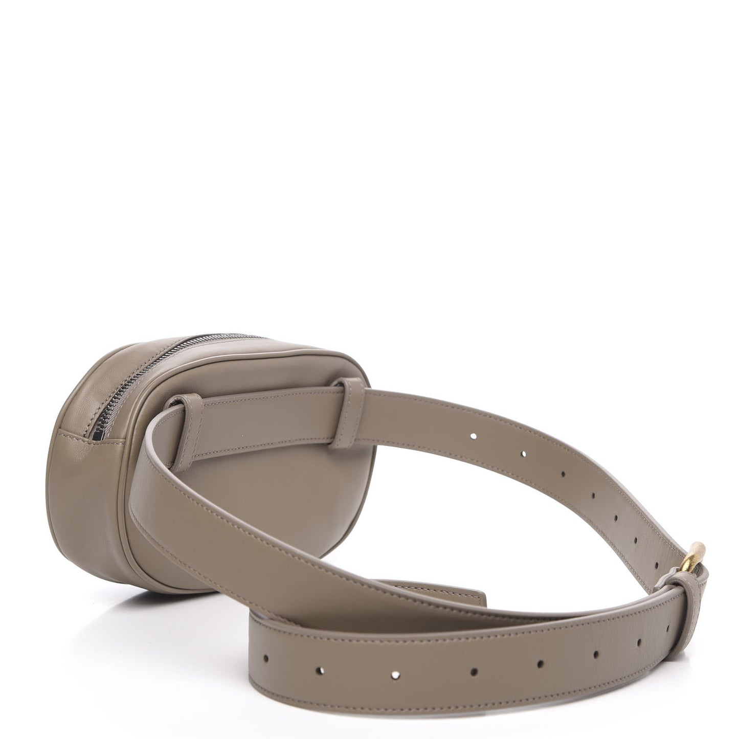 Nappa Intrecciato Belt Bag Mink