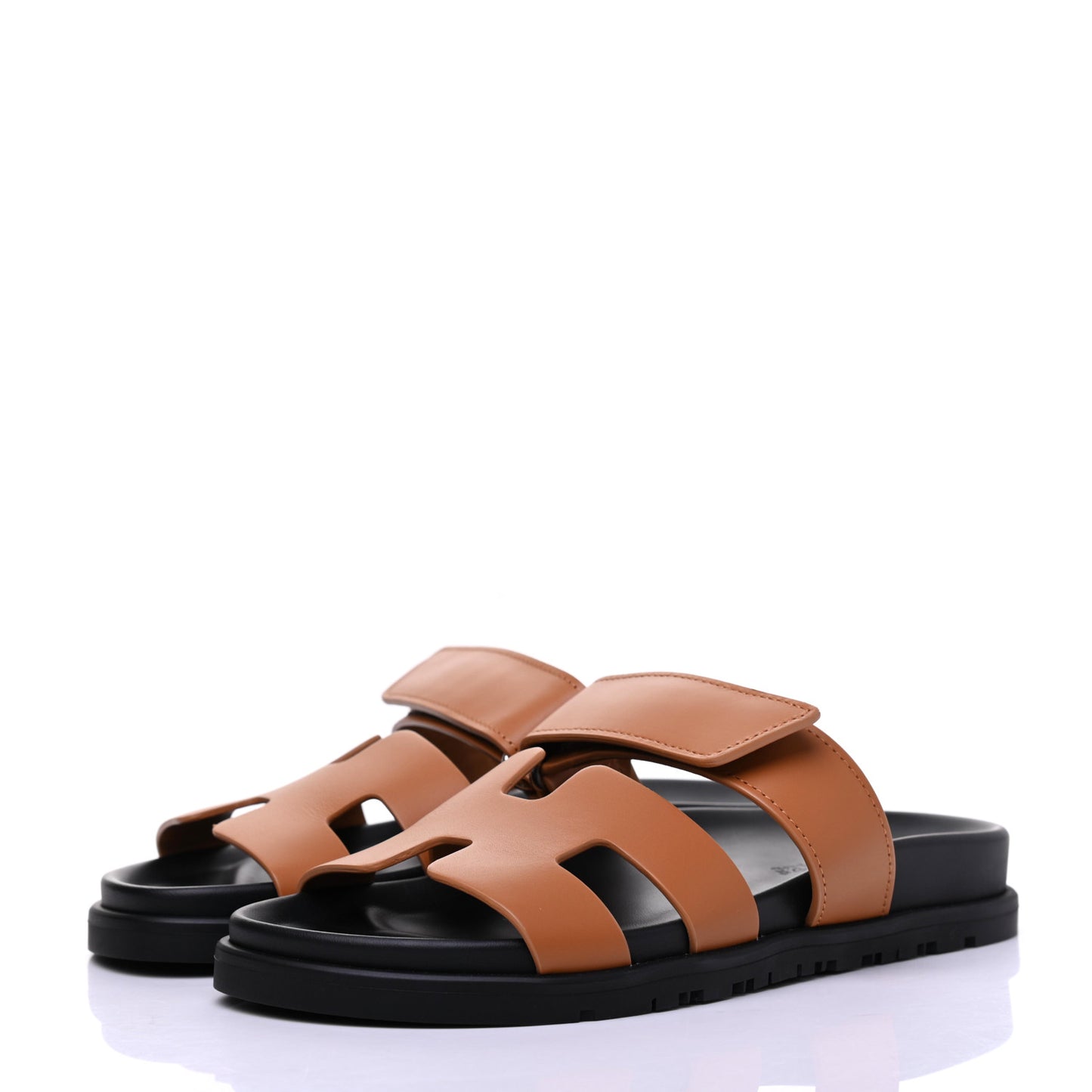 Calfskin Womens Chypre Sandals 35.5 Gold
