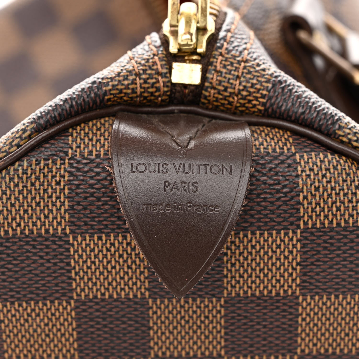 Louis Vuitton Damier Ebene Speedy 30 6 of 10