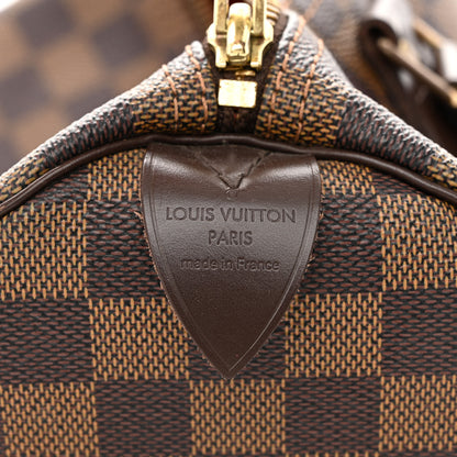 Louis Vuitton Damier Ebene Speedy 30 6 of 10