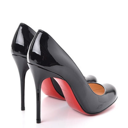 Christian Louboutin Patent Dorissima 100 Pumps 36 Black 4 of 7