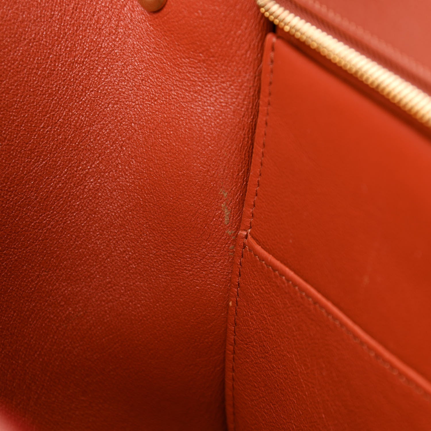 Celine Smooth Calfskin Medium Tri-Color Trapeze Navy 13 of 15