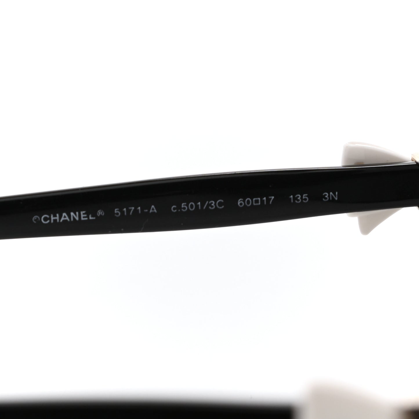 CC Bow Sunglasses 5171 Black White