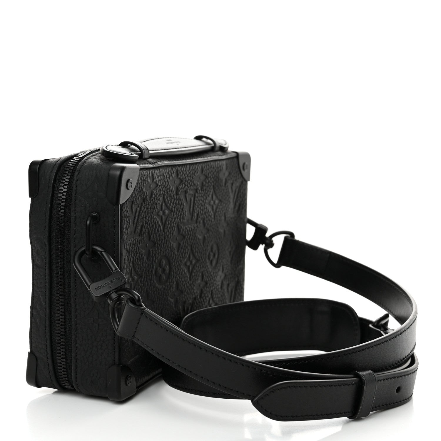 Louis Vuitton Taurillon Monogram Soft Trunk Black 3 of 9