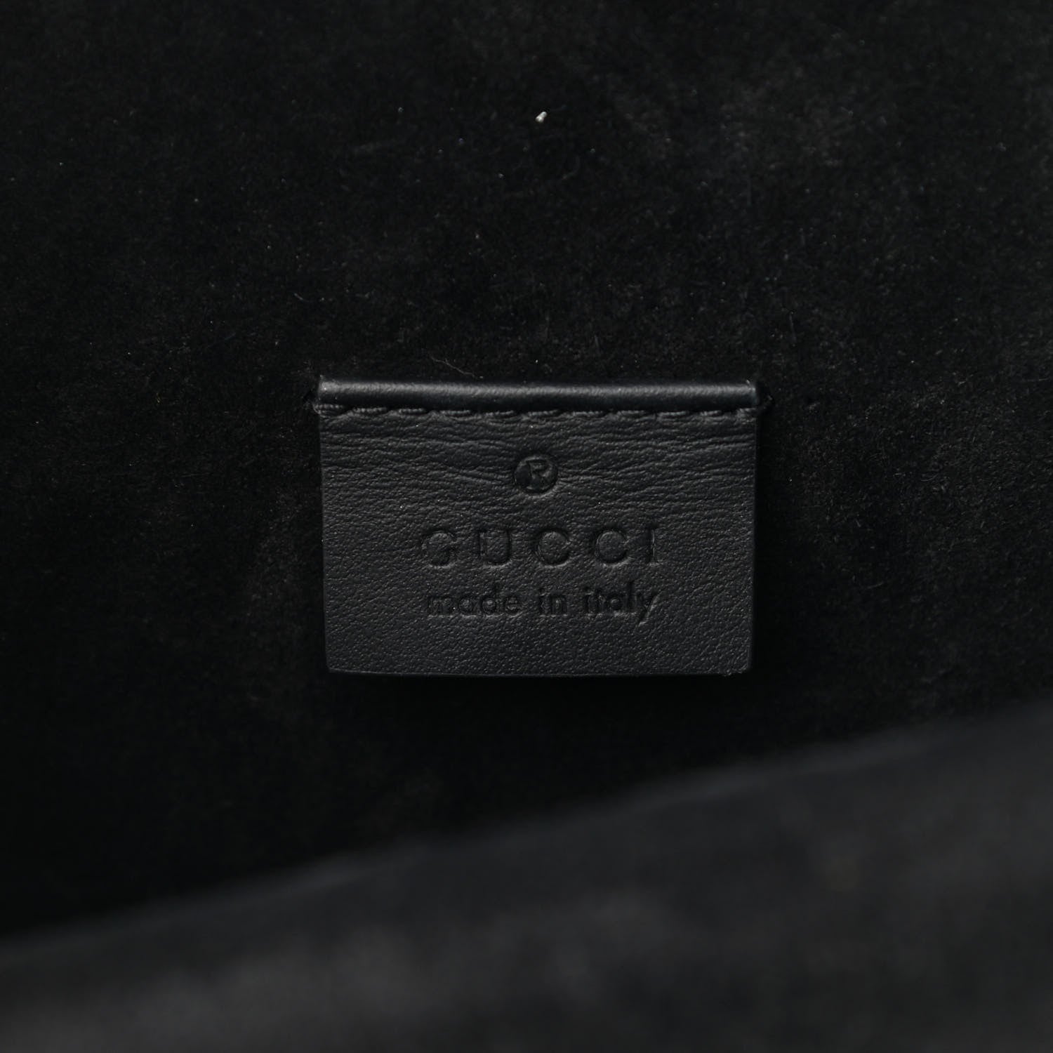 Gucci GG Supreme Monogram Suede Crystal Small Dionysus Shoulder Bag Beige Ebony Black 6 of 14
