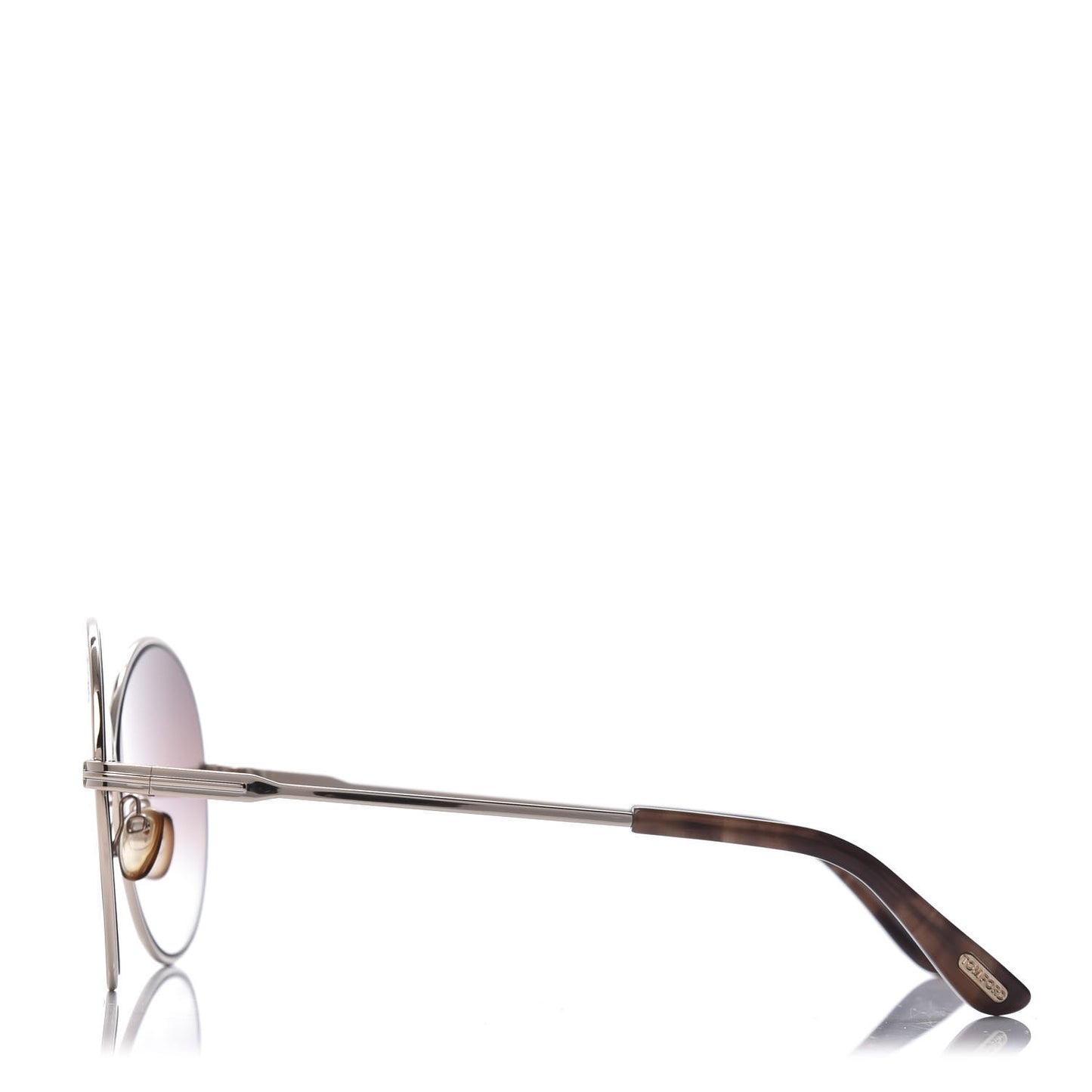 Rania-02 Oval Sunglasses TF564 Light Gold