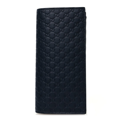 Gucci Microguccissima Bi-Fold Organizer Wallet Blue 1 of 8