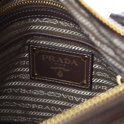 Prada Jacquard Logo Tote Corda Bruciato 6 of 11