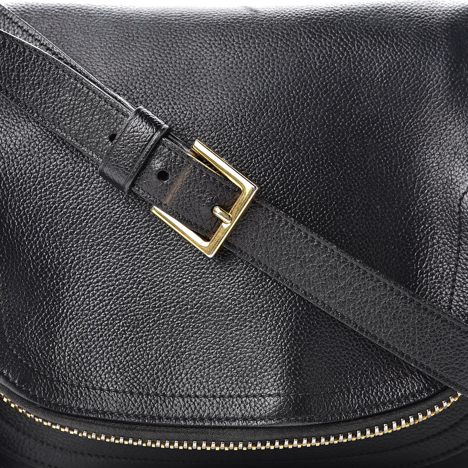 Tom Ford Grained Calfskin Medium Jennifer Crossbody Bag Black 9 of 17