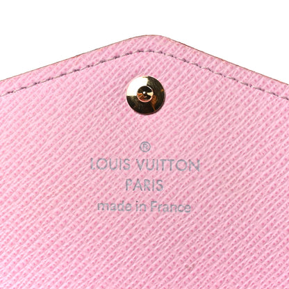 Louis Vuitton Monogram Multicolor Sarah Wallet NM White Litchi 6 of 7