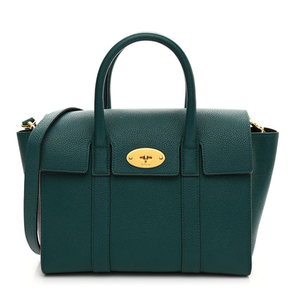 Mulberry Classic Grain Small New Bayswater Ocean Green 1 of 12