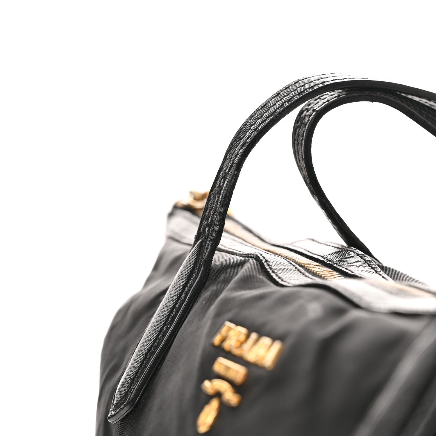 Prada Tessuto Nylon Saffiano Tote Black 14 of 14