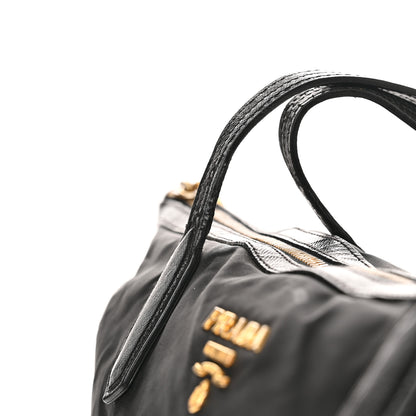 Prada Tessuto Nylon Saffiano Tote Black 14 of 14