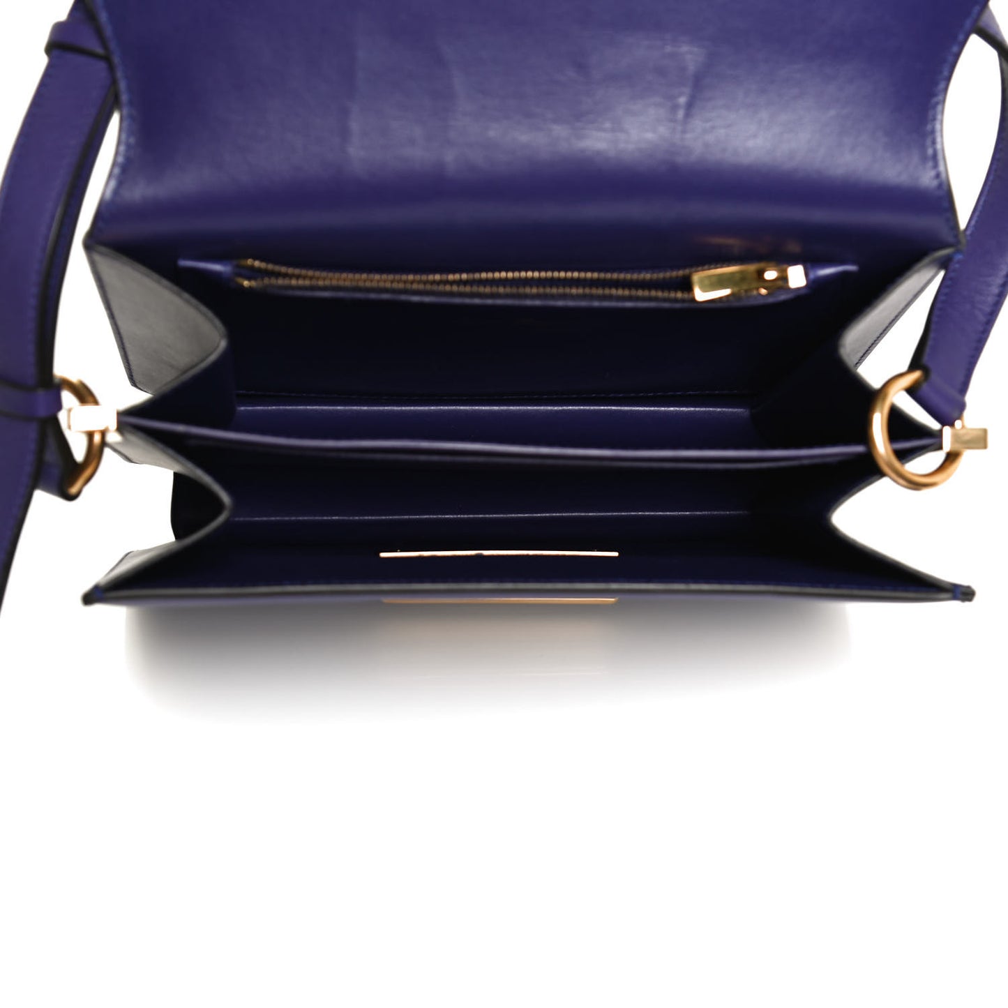 Calfskin Joanne Crossbody Purple