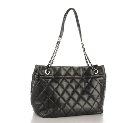 Chanel Caviar Quilted Timeless CC Soft Tote Black 3 of 7