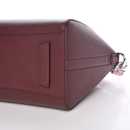 Givenchy Sugar Goatskin Small Tri-Color Antigona Burgundy Pink White 9 of 9