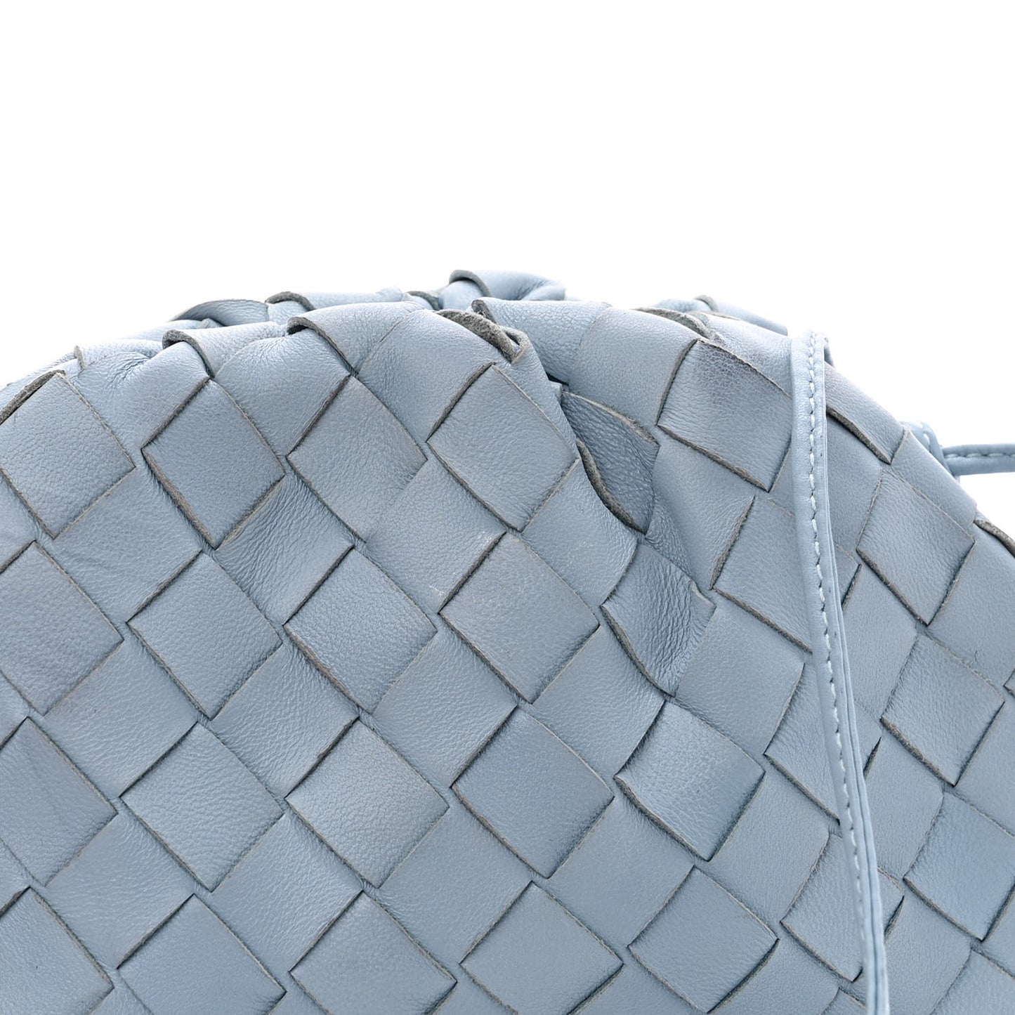 Nappa Intrecciato The Mini Pouch Ice