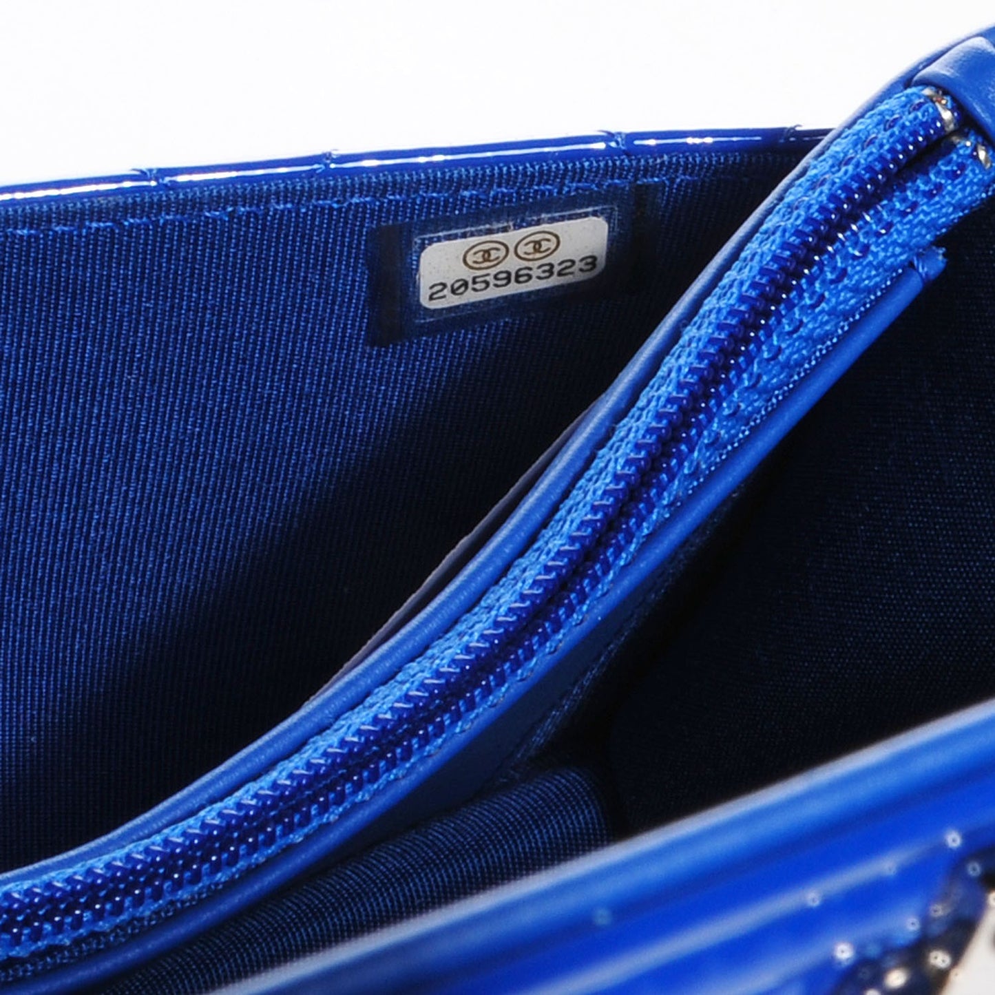 Patent Boy Wallet On Chain WOC Blue