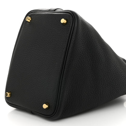 Hermes Taurillon Clemence Picotin Lock 18 PM Black 10 of 10