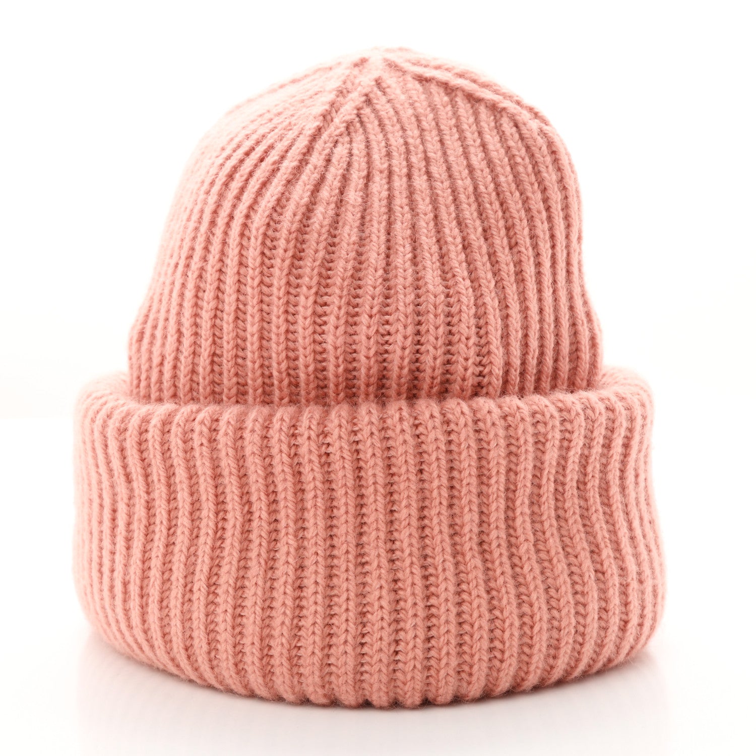 Hermes Cashmere Jersey Knit Filipa Beanie Hat S Rose Quartz 3 of 8