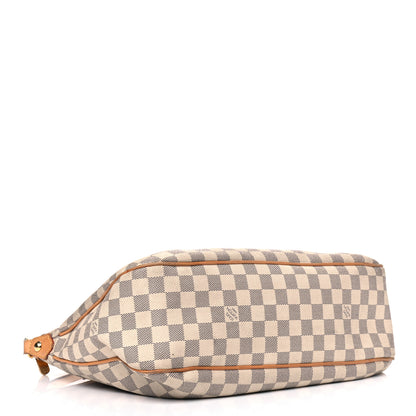Louis Vuitton Damier Azur Siracusa MM 3 of 17