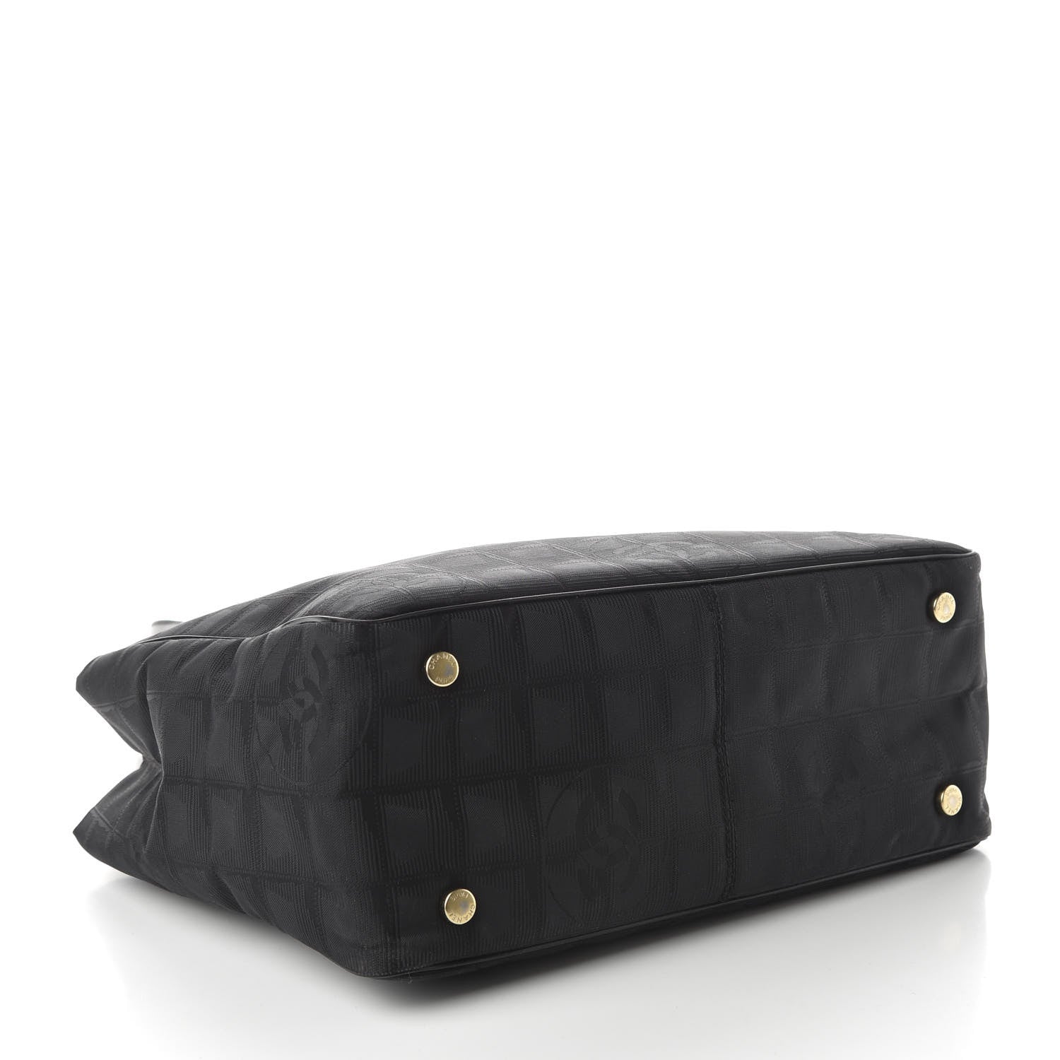 Chanel Nylon Small Travel Tote Black 4 of 10