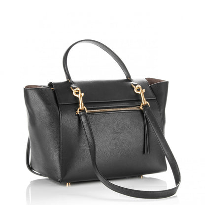 Celine Grained Calfskin Mini Belt Bag Black 3 of 7