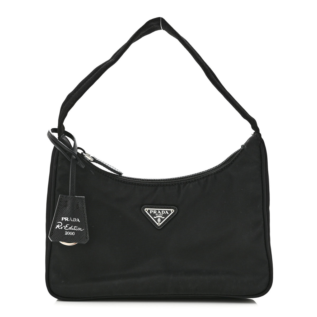 Prada Tessuto Nylon Mini Re-Edition 2000 Bag Black 1 of 13