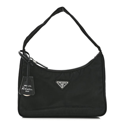 Prada Tessuto Nylon Mini Re-Edition 2000 Bag Black 1 of 13