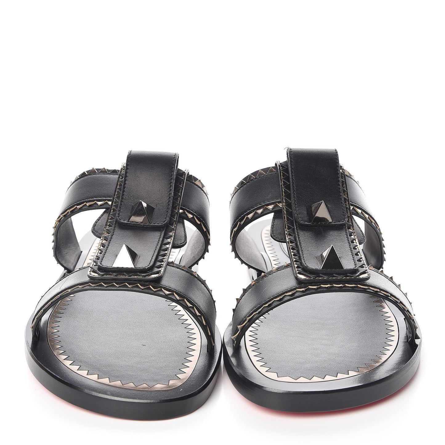 Calf Lisse Mens Montezuplage Flat Slide Sandals 40 Black Anthracite
