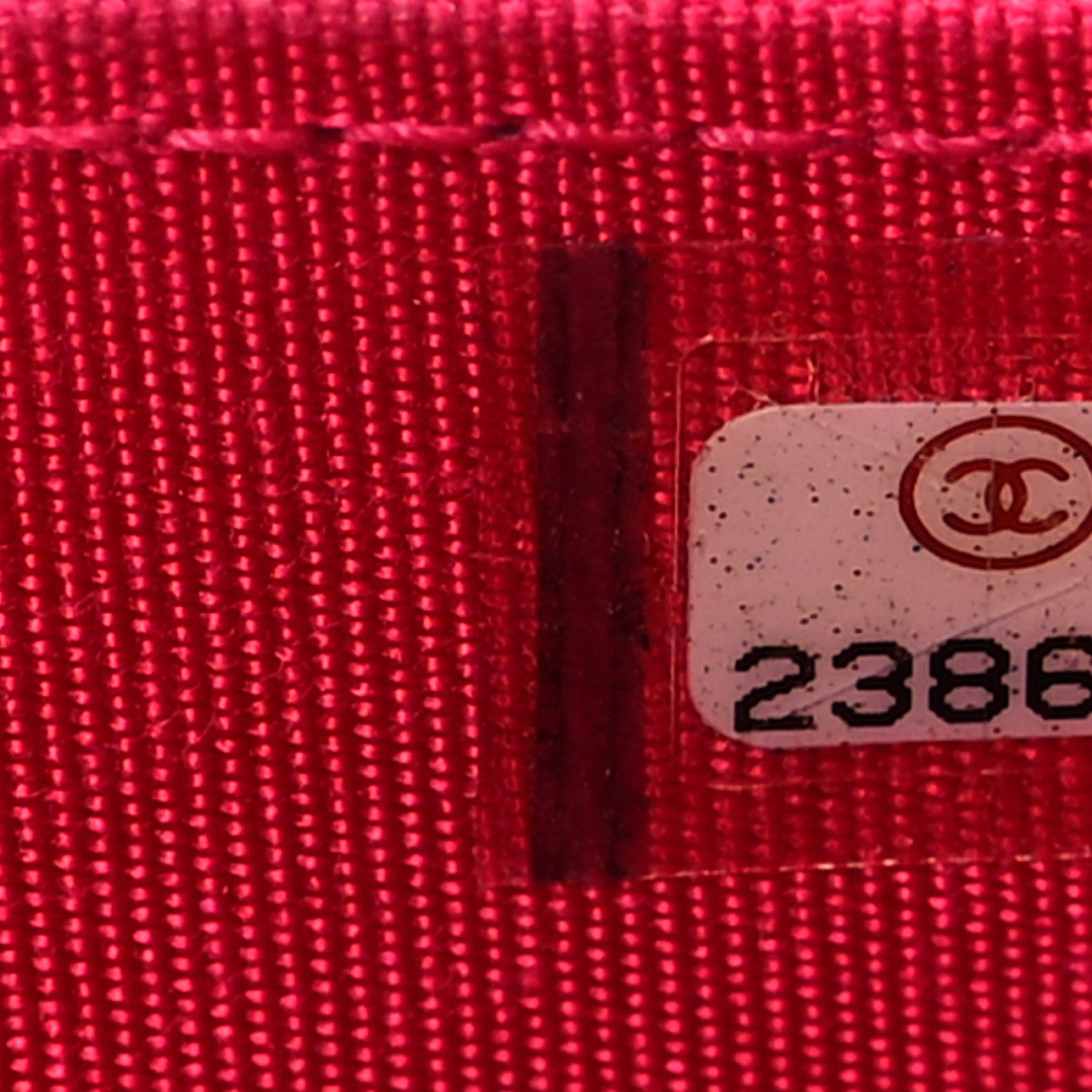 Chanel Caviar Quilted Boy Zip Around Coin Purse Wallet Dark Pink 7 of 9