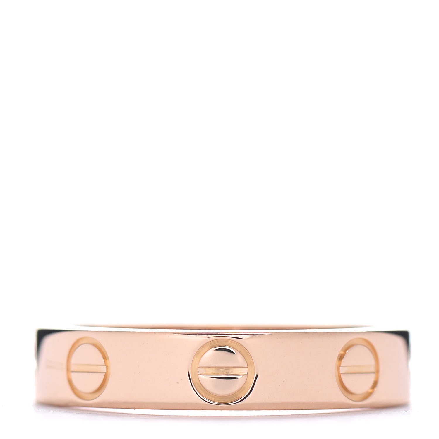 Cartier 18K Pink Gold 3.5mm LOVE Wedding Band Ring 47 4 3 of 4