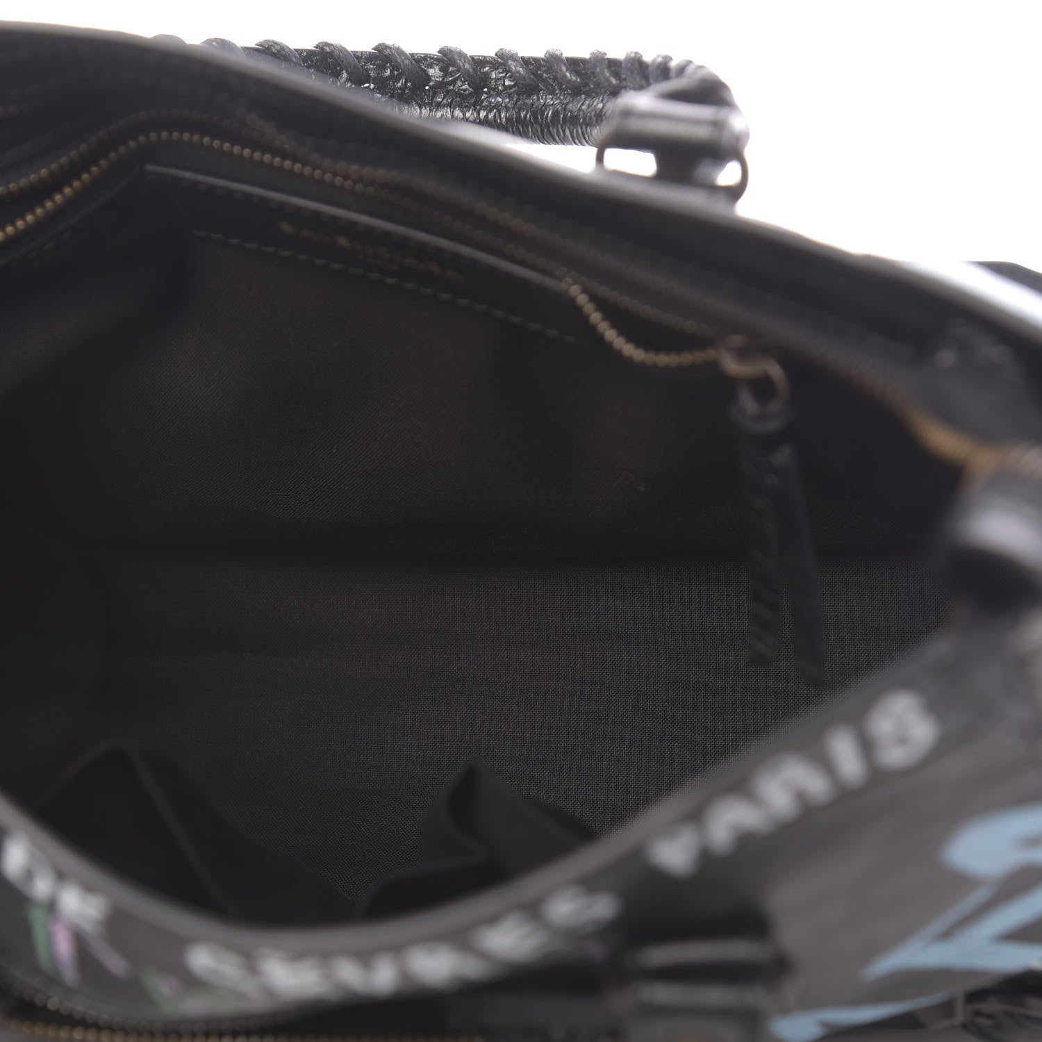 Balenciaga Agneau Graffiti All Over Classic Hardware S City Black Multicolor 6 of 10