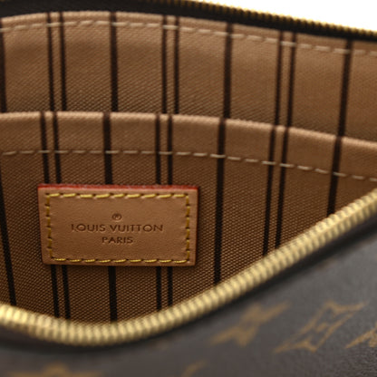 Louis Vuitton Monogram Neverfull MM GM Pochette 6 of 7