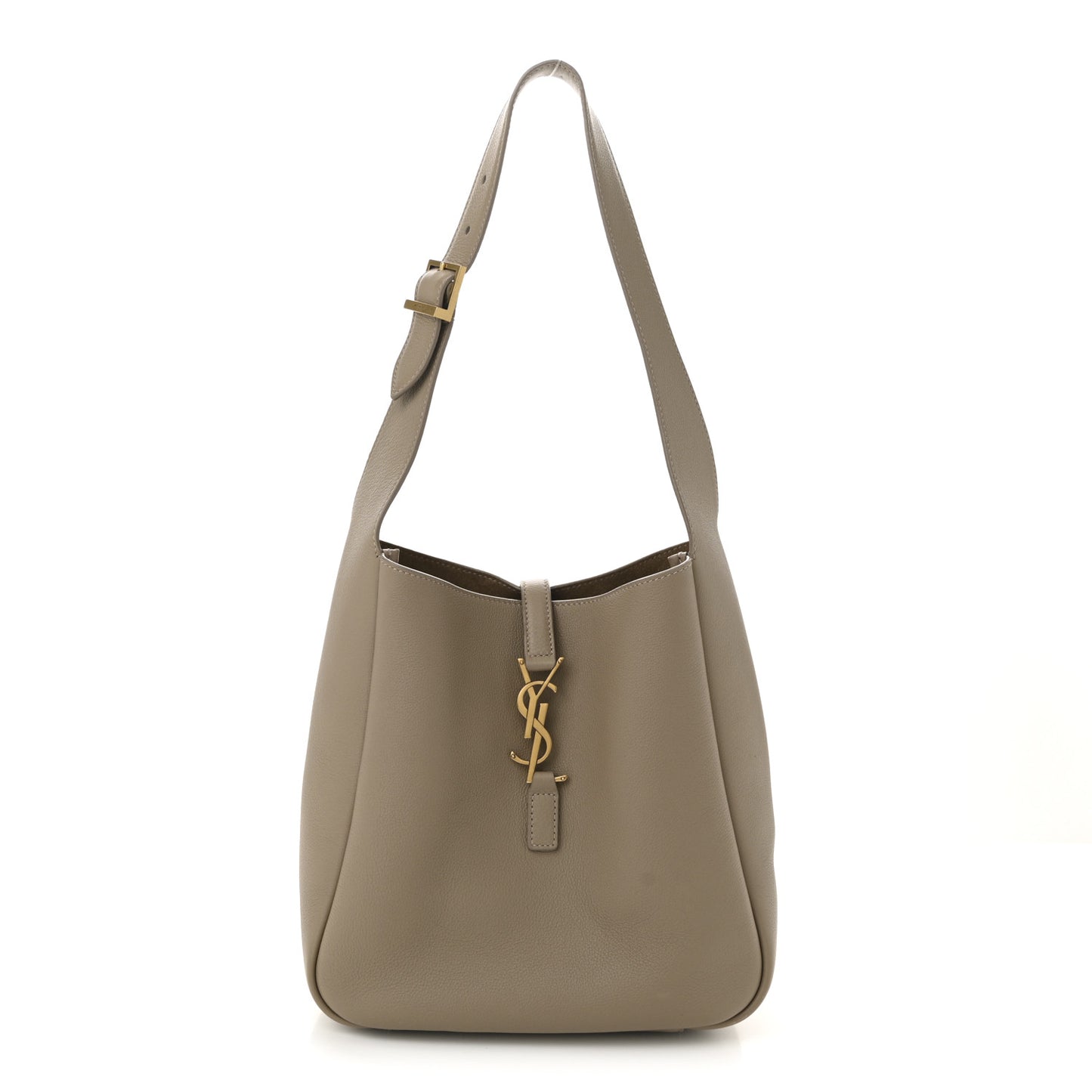 Smooth Calfskin Small Le 5 A 7 Soft Hobo Dusty Grey