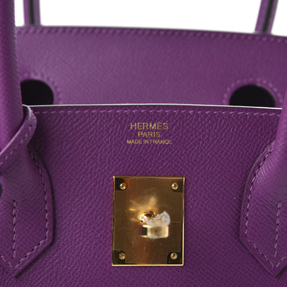 Hermes Epsom Birkin 30 Anemone 8 of 11