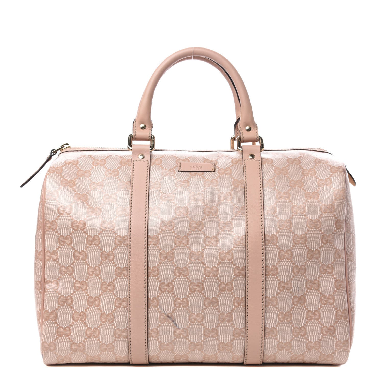 Gucci Crystal Monogram Joy Medium Boston Pink 1 of 12
