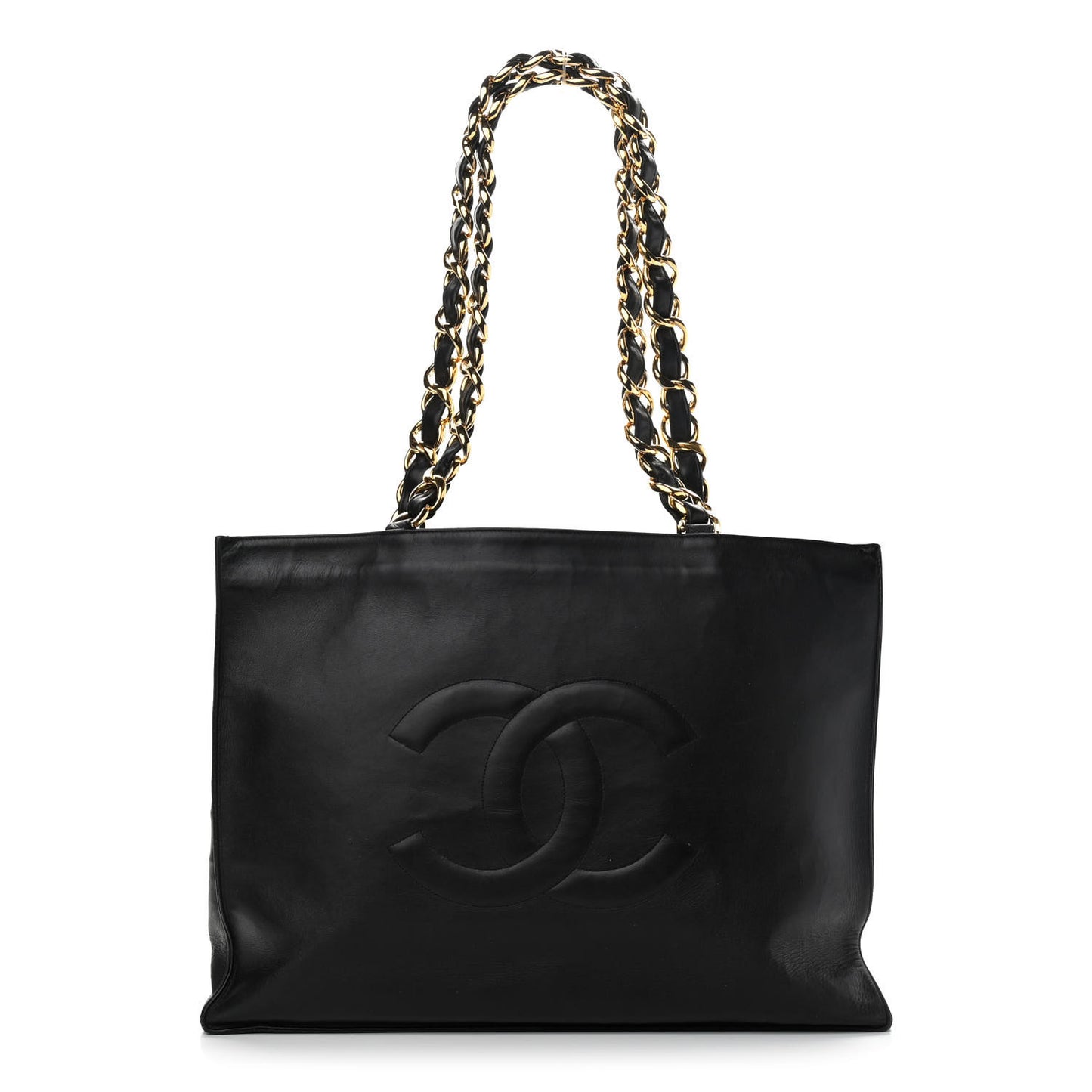 Lambskin CC Tote Black