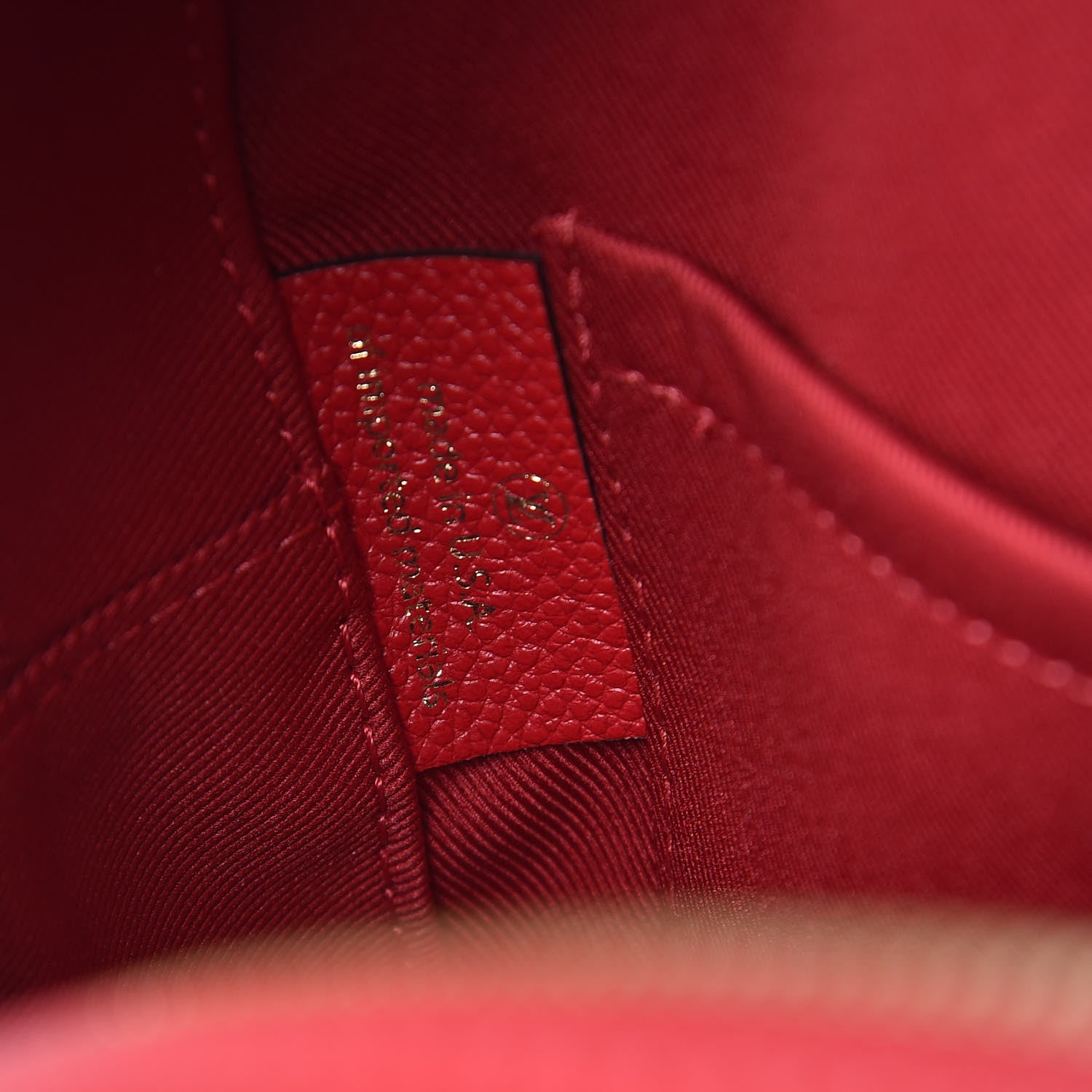 Louis Vuitton Empreinte Saintonge Scarlet 7 of 10