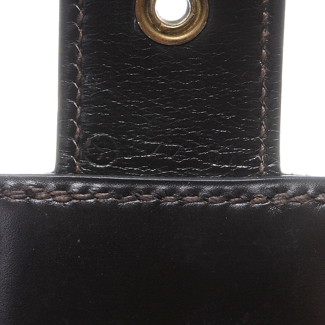 Hermes Box Sac a Depeche Shoulder Bag Chocolate 8 of 9