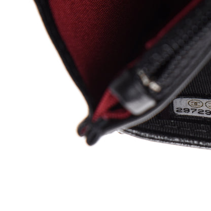 Chanel Goatskin Quilted 19 Wallet On Chain WOC Black 11 of 13