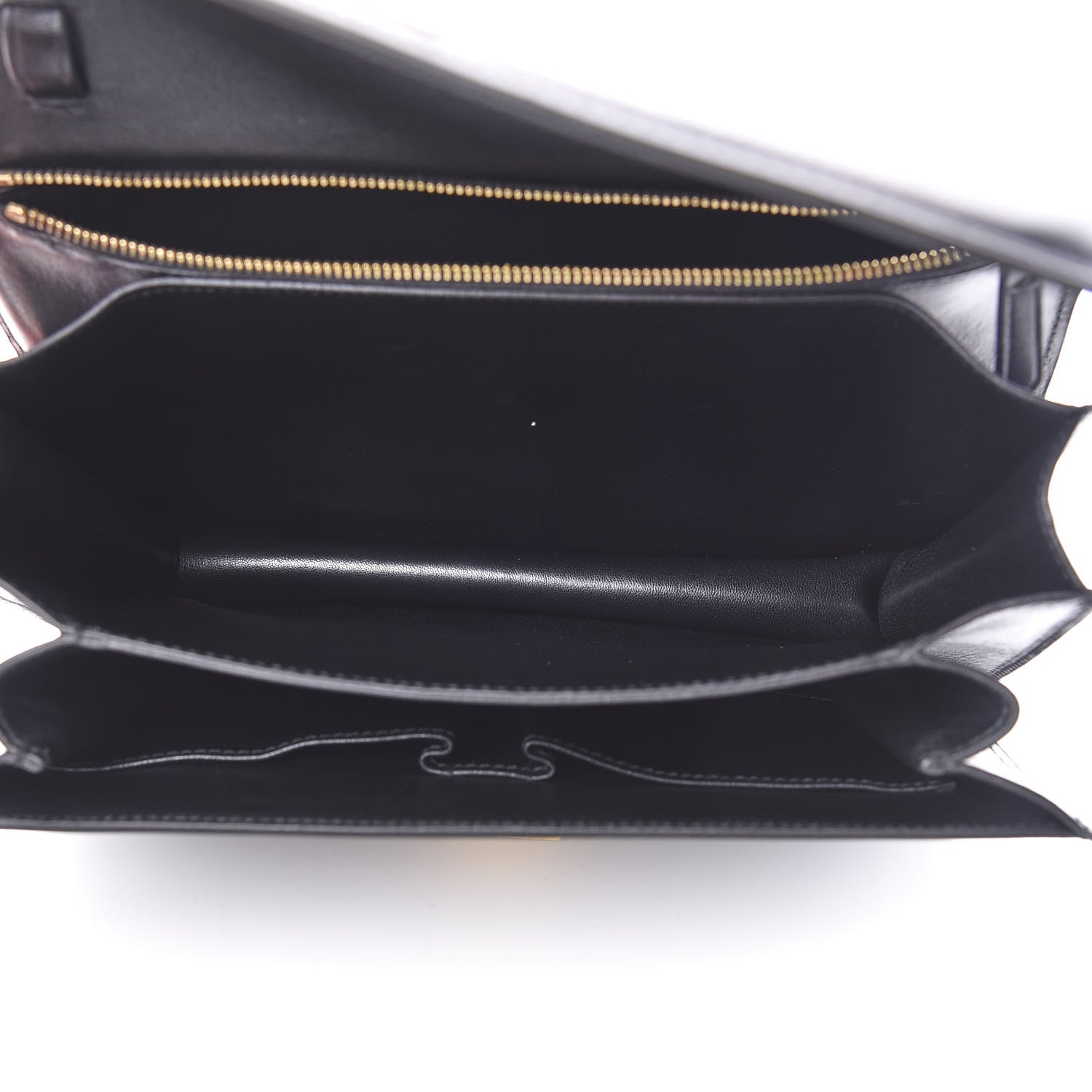 Celine Box Calfskin Medium Classic Box Flap Bag Black 6 of 17