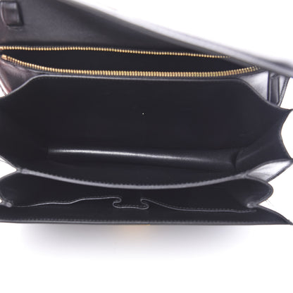 Celine Box Calfskin Medium Classic Box Flap Bag Black 6 of 17