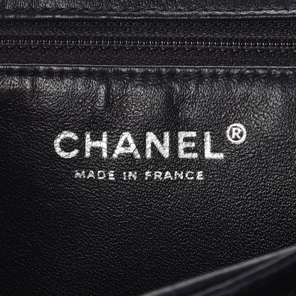 Chanel Caviar Quilted Accordion Mademoiselle Flap Black 6 of 10