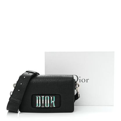 Christian Dior Canyon Grained Lambskin Dio(r)evolution Flap Bag Black 11 of 11