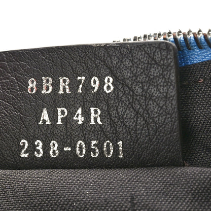 Fendi Denim Vitello Grace Mirror Logo Small Fendigraphy Hobo Bag Blue 7 of 10